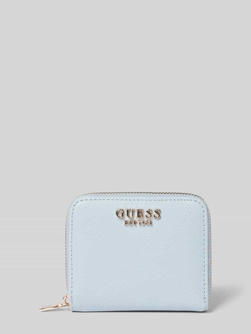 Guess Portemonnee met labelapplicatie model 'LAUREL II'