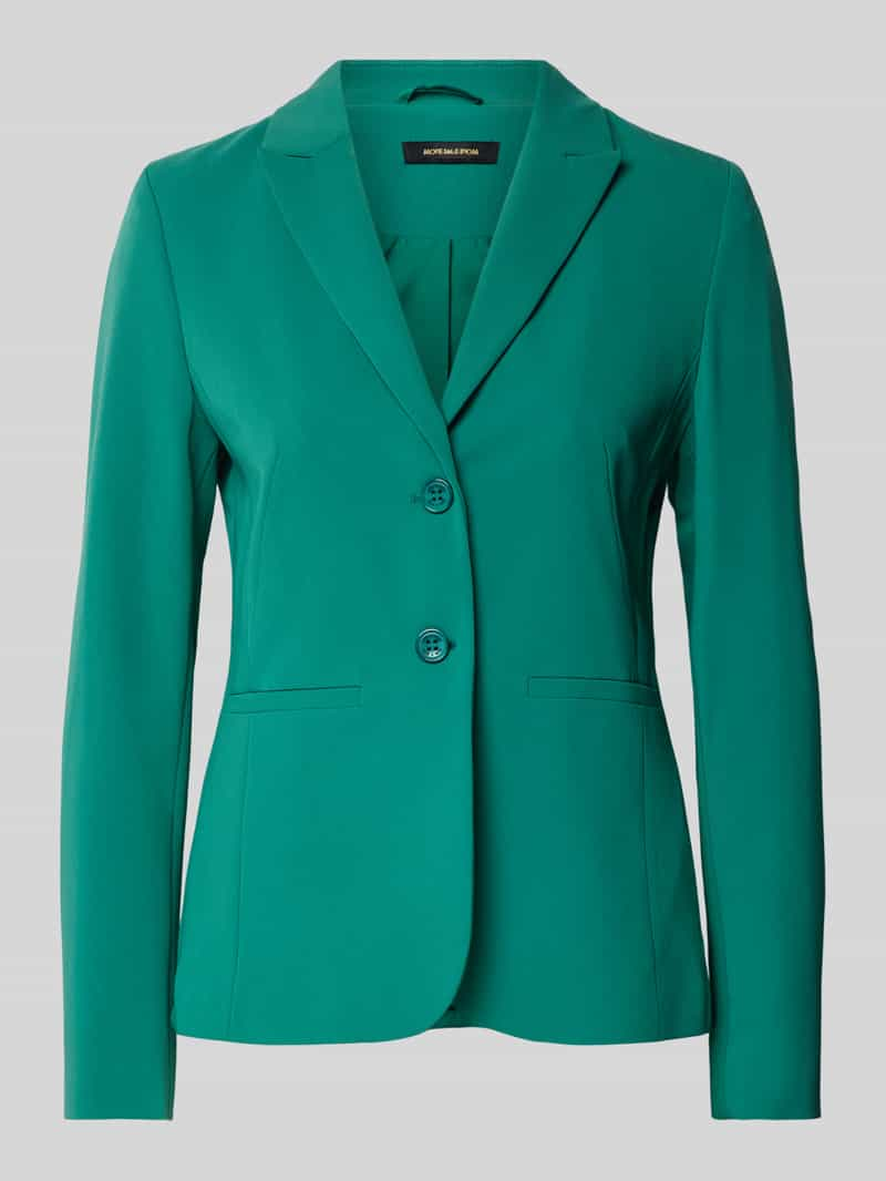 MORE & MORE Blazer in effen design