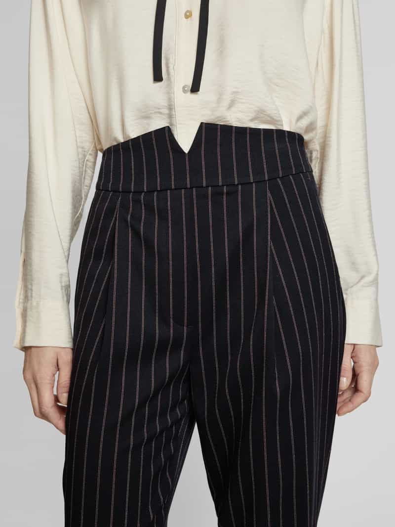 Jake*s Collection Slim fit stoffen broek met viscose