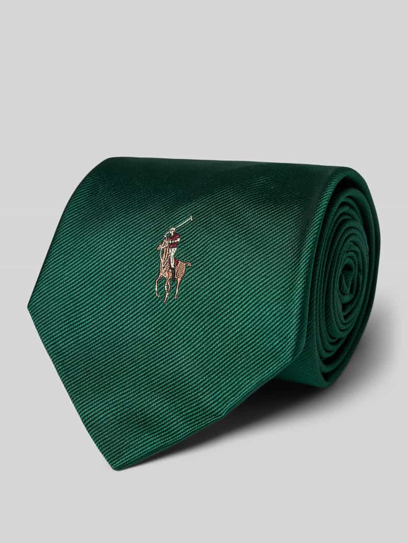 Polo Ralph Lauren Zijden stropdas met logostitching