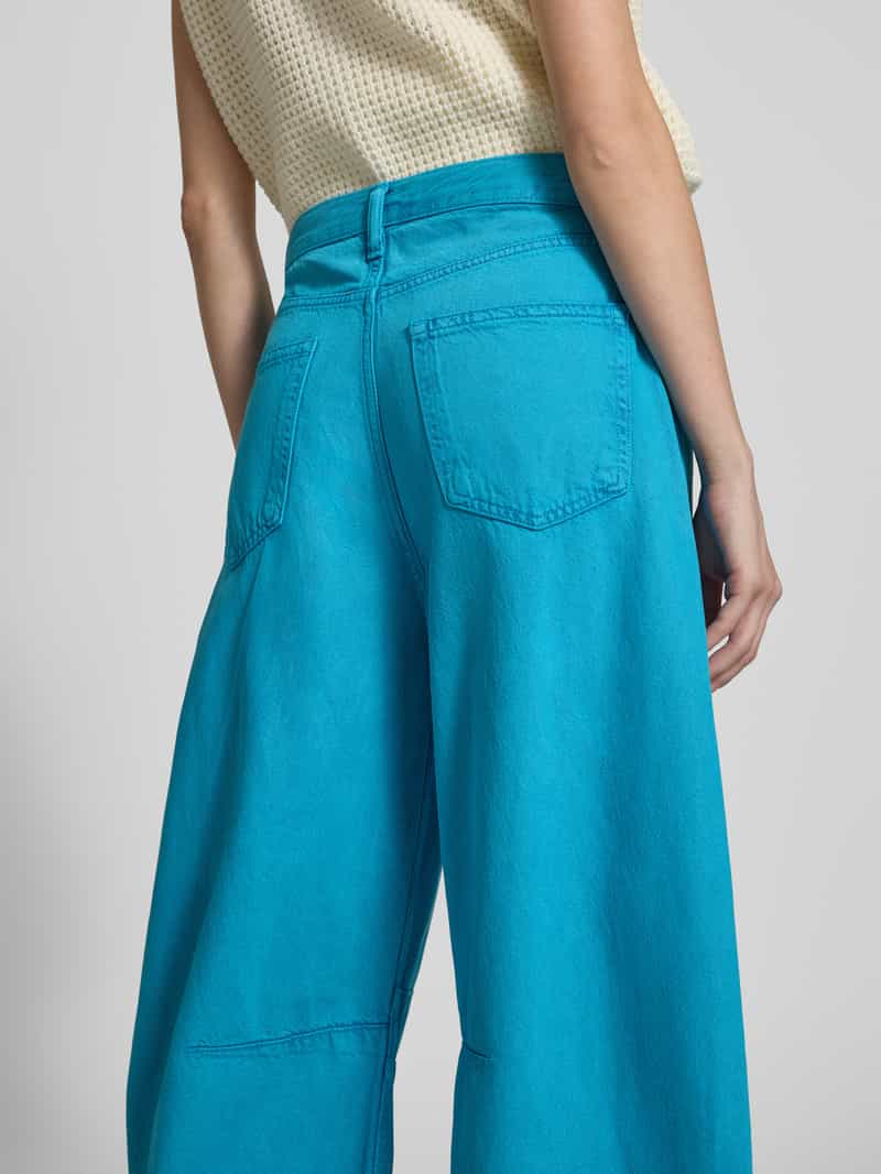 GAP Loose fit jeans van een mix van katoen en lyocell model 'HORSESHOE'