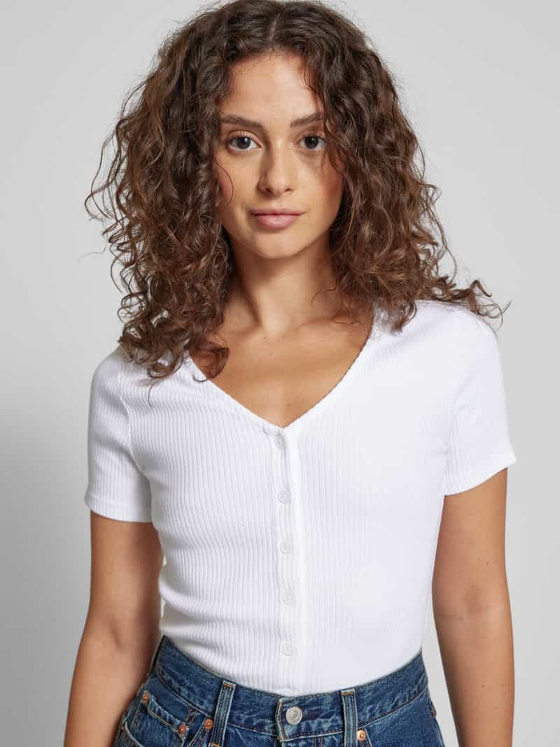 Levi's T-shirt in riblook model 'MUSE'
