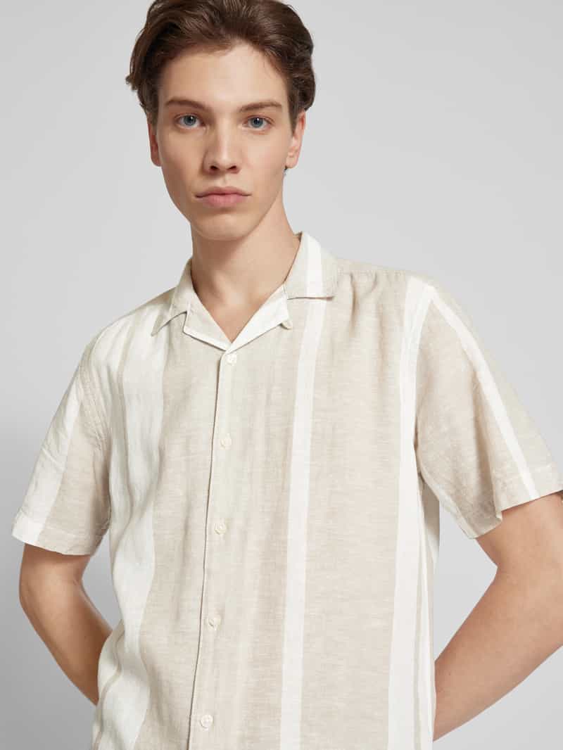 Only & Sons Regular fit vrijetijdsoverhemd met reverskraag model 'CAIDEN'