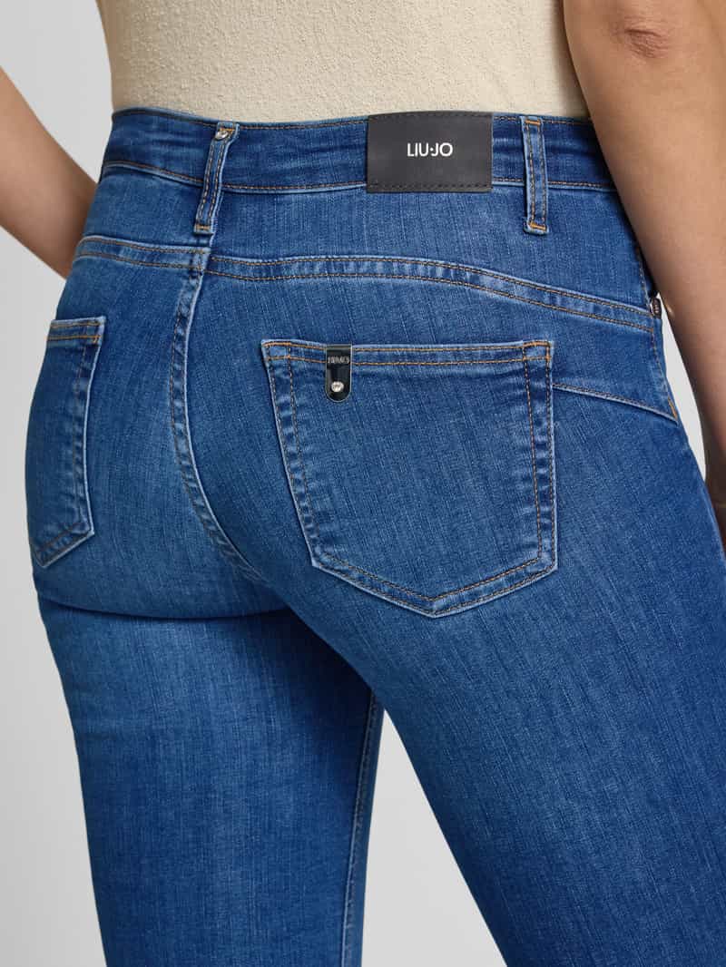 Liu Jo White Slim fit jeans met steekzakken