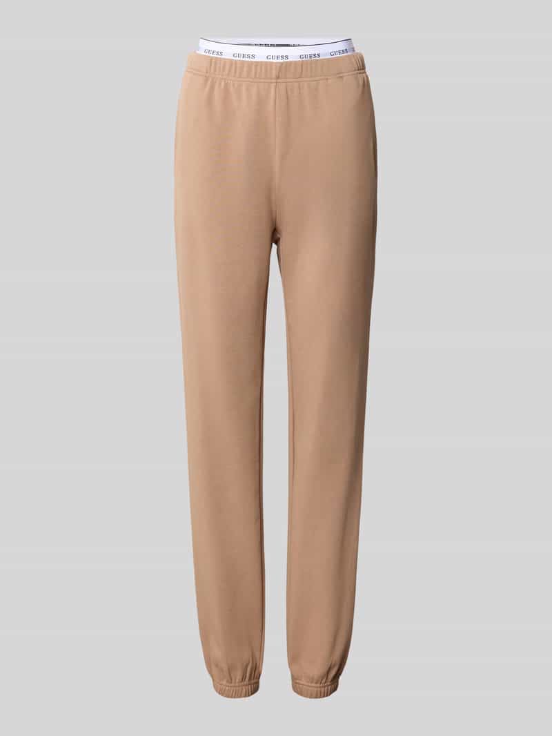 Sweatpants met elastische tailleband model 'SOFIA'