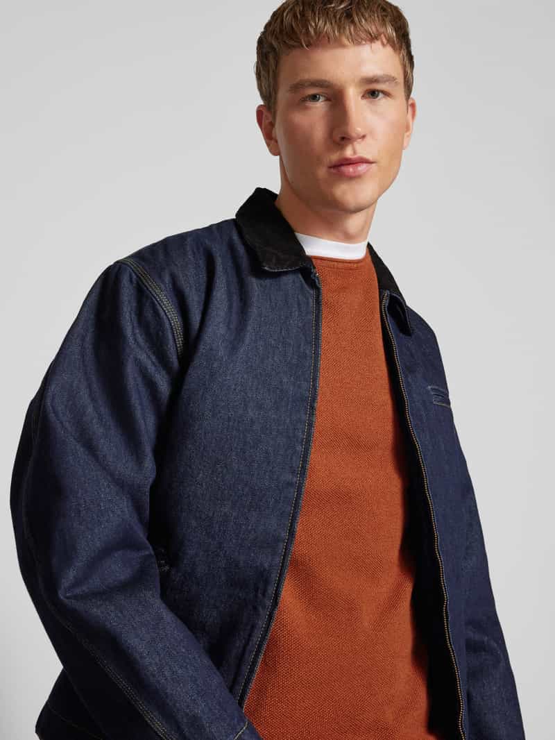 jack & jones Gebreide pullover met ronde hals model 'HILL'