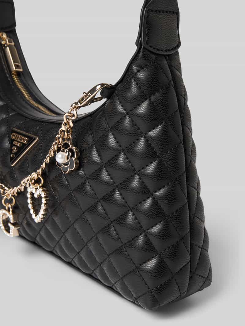 Guess Handtas met doorgestikte naden model 'EVERLEE'