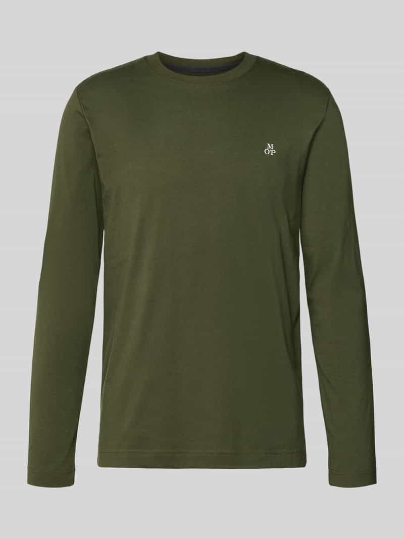 Marc O'Polo Shaped fit shirt met lange mouwen van puur katoen