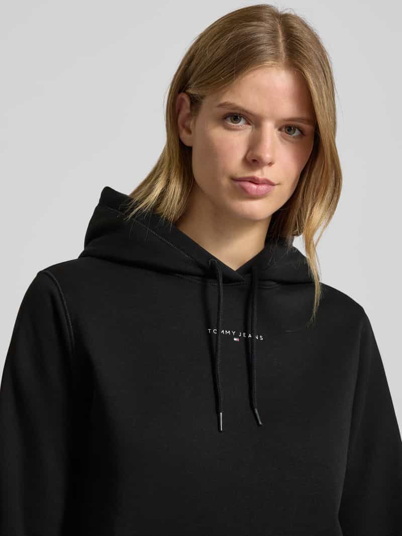 Tommy Jeans Regular fit hoodie van katoenmix