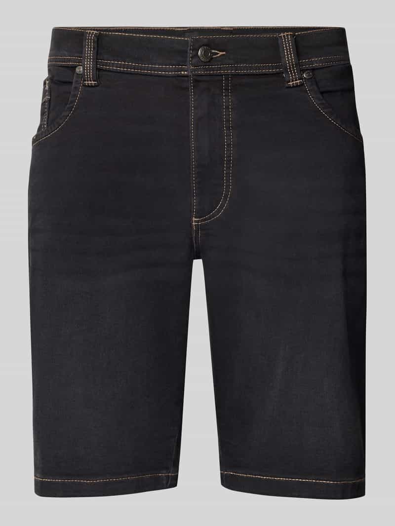 Bugatti Modern fit korte jeans in 5-pocketmodel