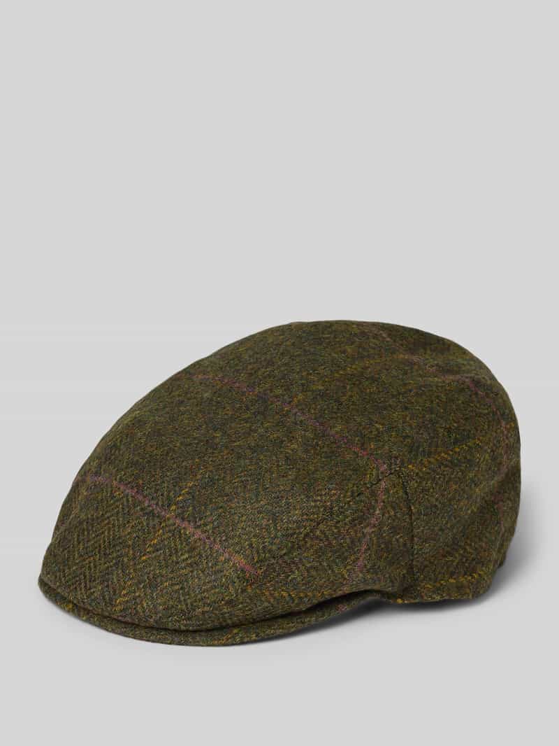 Barbour Platte pet van zuivere wol