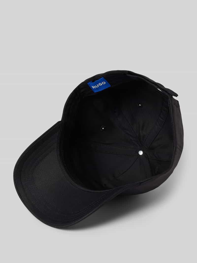 Hugo Blue Baseballpet met labelbadge model 'Alyce'