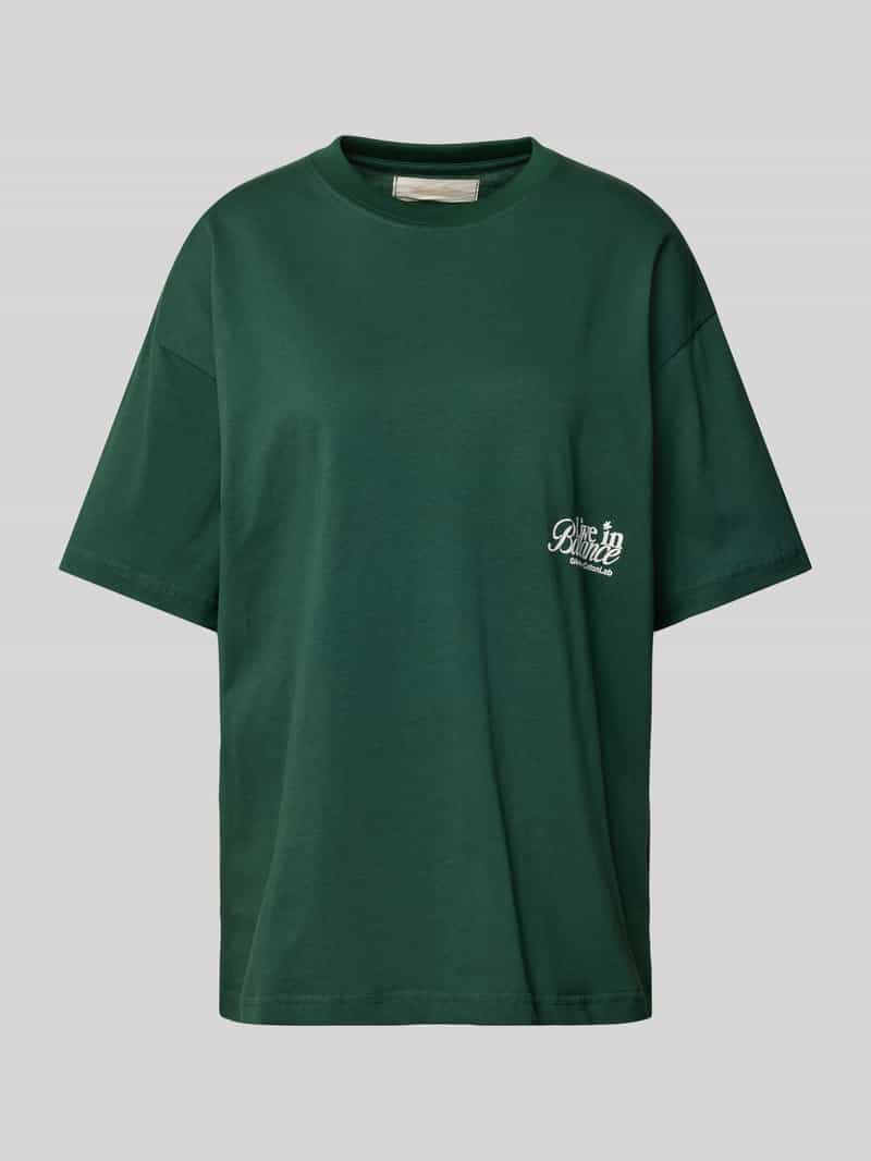 ANOTHER COTTON LAB Oversized T-shirt met labelprint