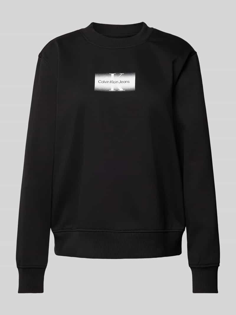 Calvin Klein Jeans Sweatshirt met labelprint