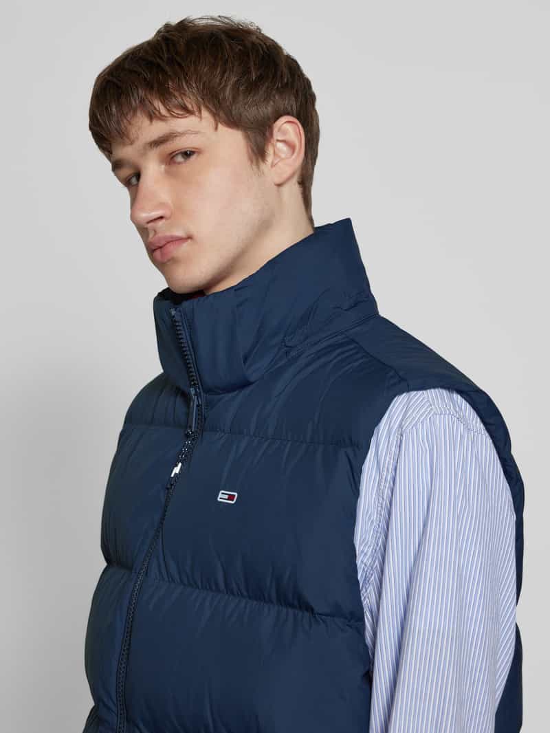 Tommy Jeans Gewatteerd jack met labelstitching