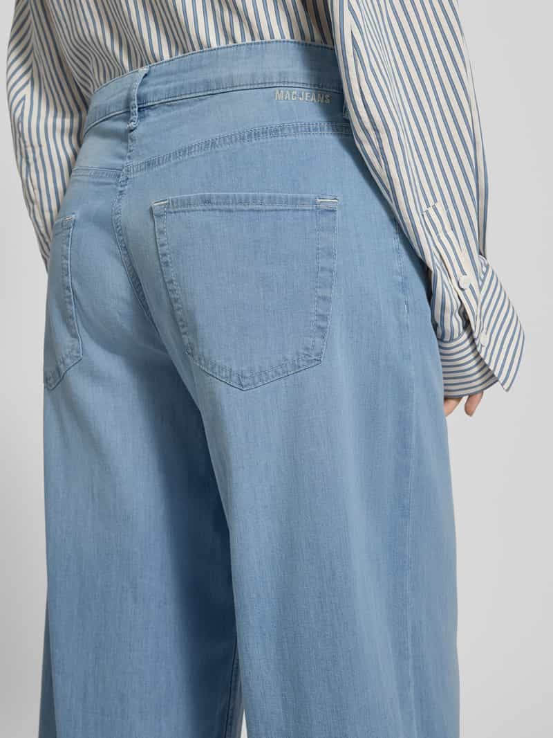MAC Korte jeans met wijde pijpen model 'NEVADA'