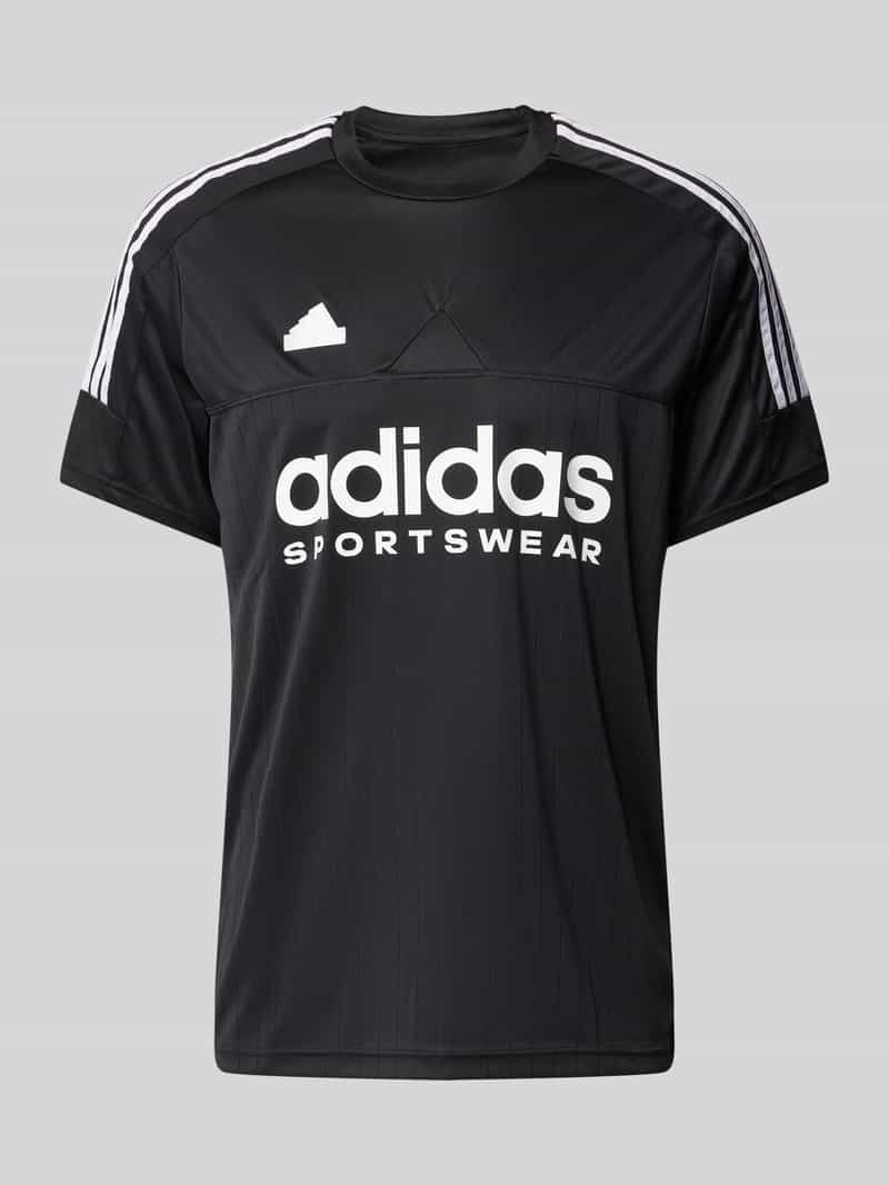 ADIDAS SPORTSWEAR T-shirt met labelprint model 'TIRO'