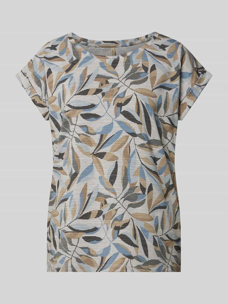 Soyaconcept T-shirt met ronde hals model 'GALLINA'