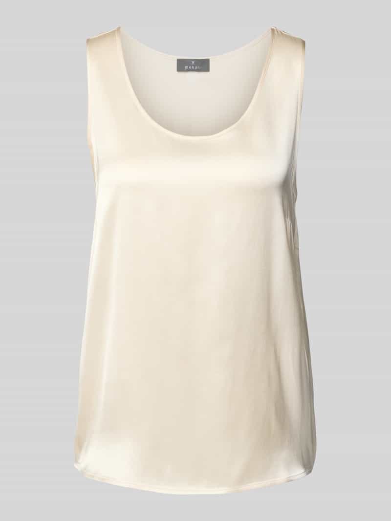 monari Regular fit blousetop met ronde hals