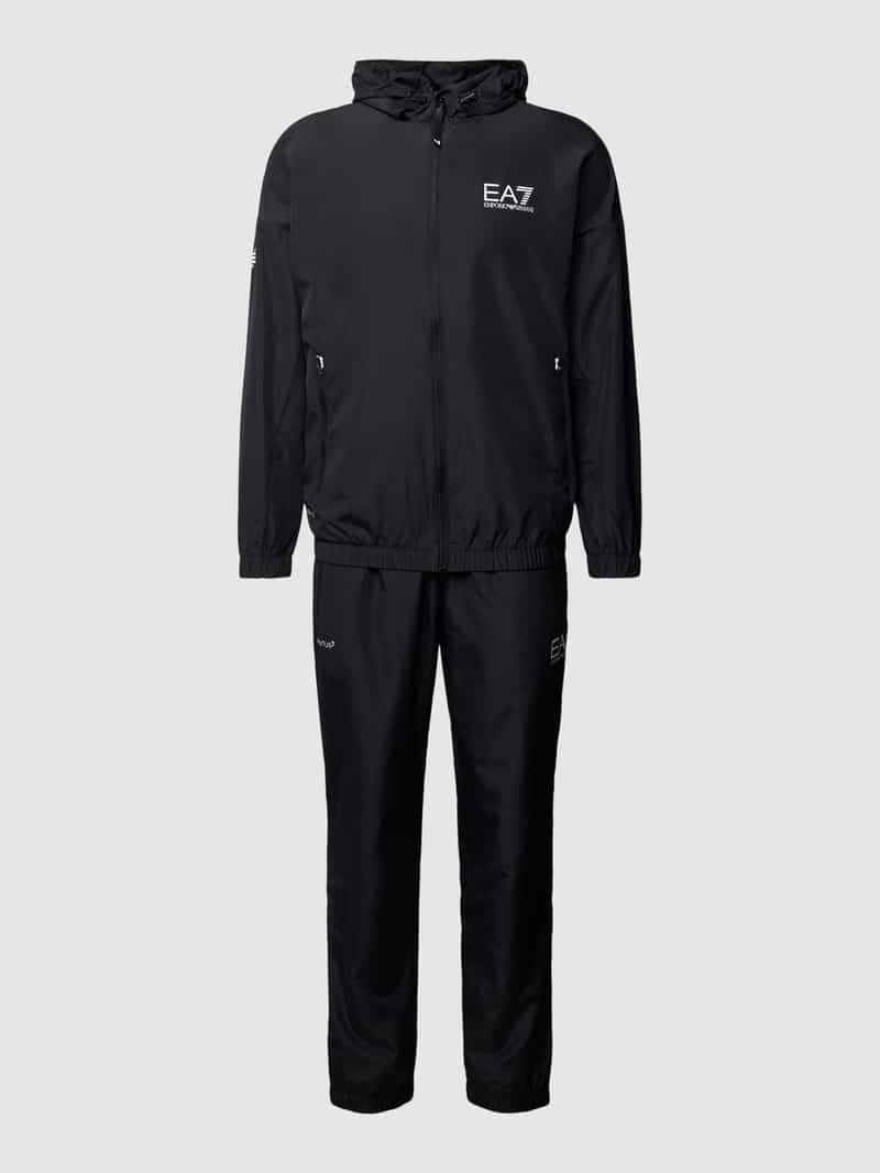 Sweatpak met labelprint EA7 Emporio Armani