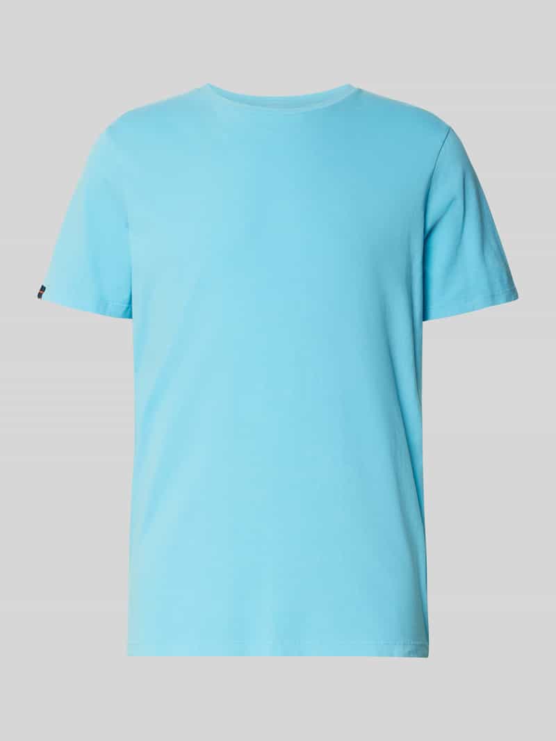 Superdry T-shirt met labeldetail