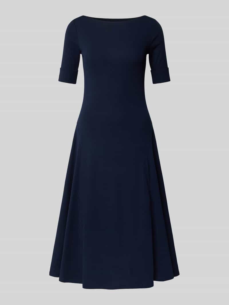 Lauren Ralph Lauren Midi-jurk met ronde hals model 'MUNZIE'