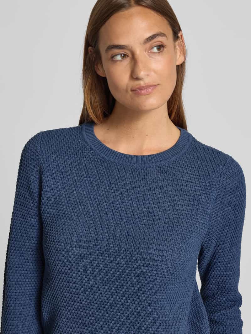 Vila Gebreide pullover met ribboorden model 'dalo'