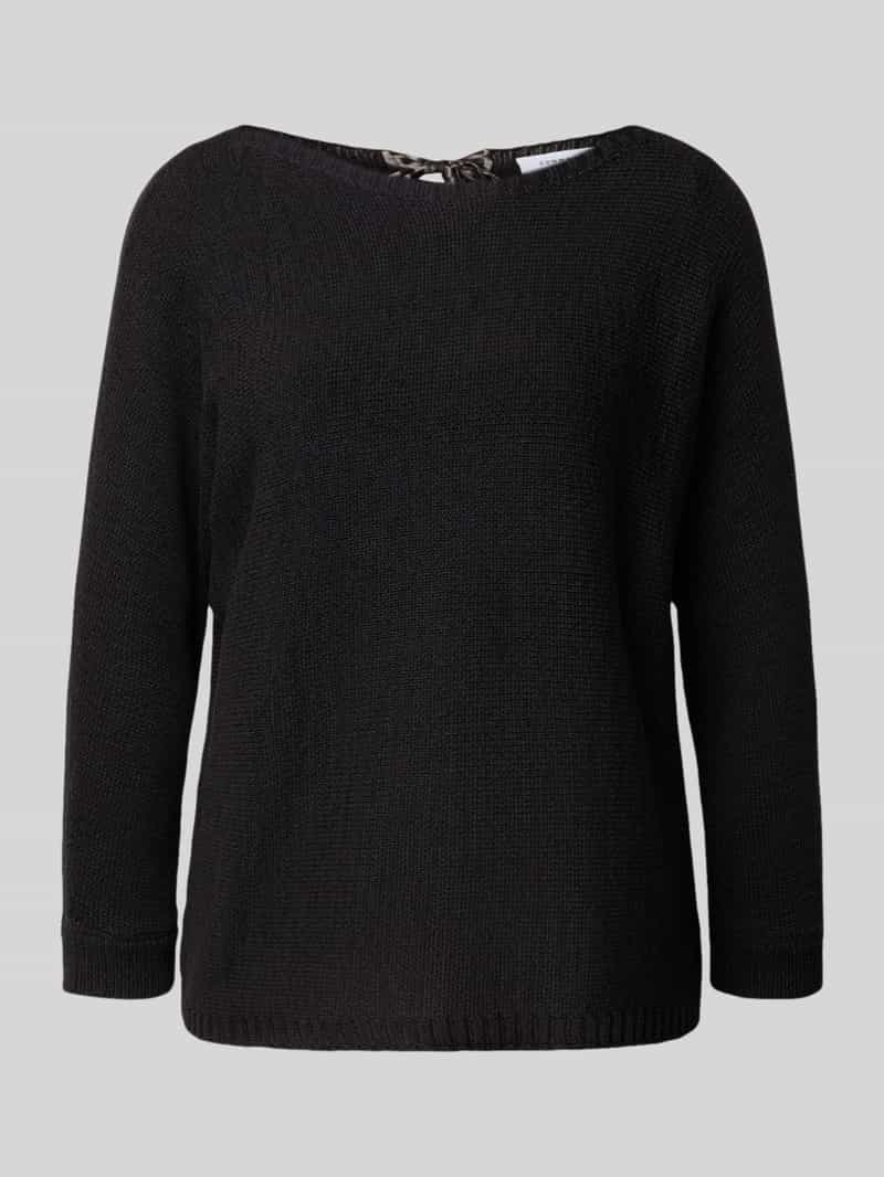 comma Gebreide pullover met boothals