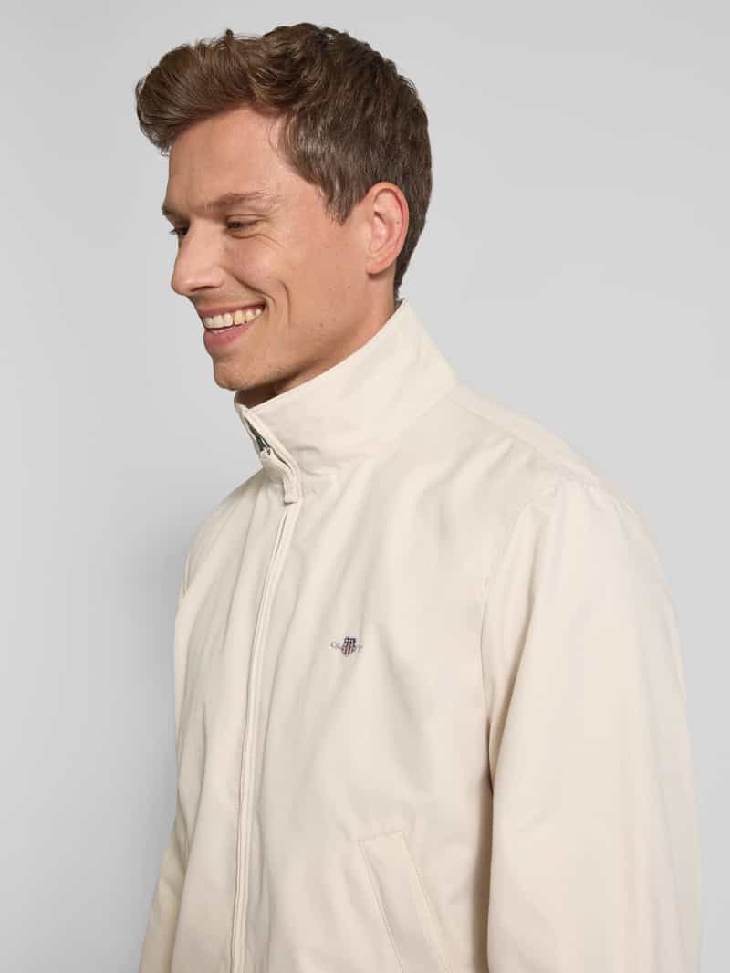 Gant Jack met labelstitching model 'LIGHTWEIGHT HAMPSHIRE'