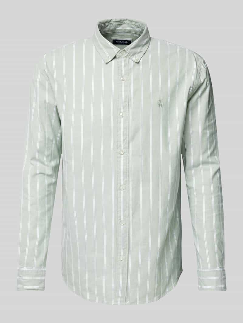 MCNEAL Regular fit vrijetijdsoverhemd met button-downkraag