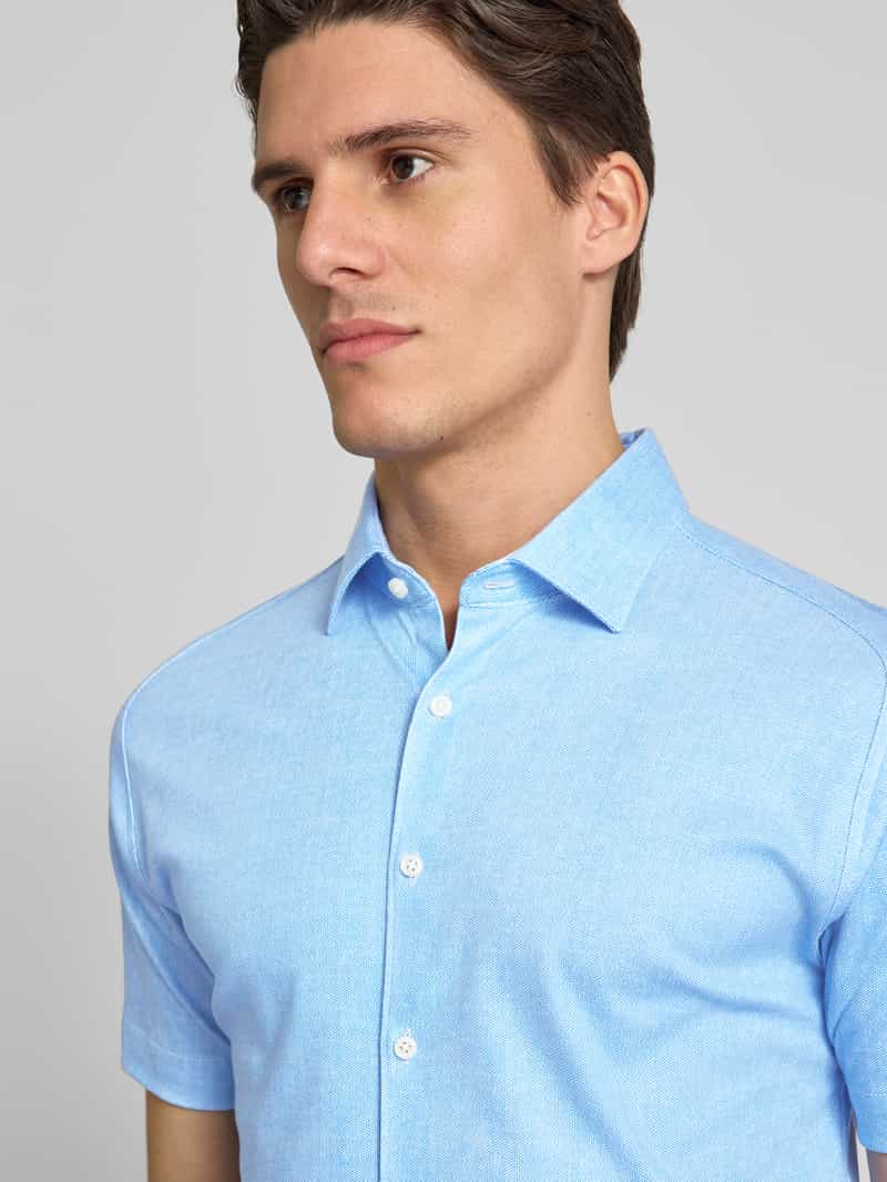 Desoto Slim fit vrijetijdsoverhemd met kentkraag