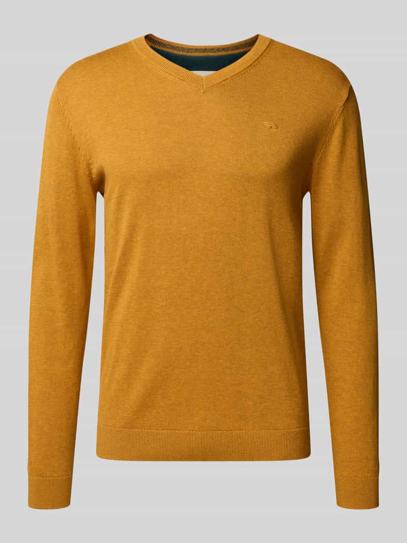 Tom Tailor Regular fit pullover van puur katoen