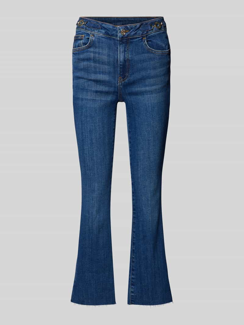 Liu Jo White Flared jeans met 5-pocketmodel, model 'PRINCESS'