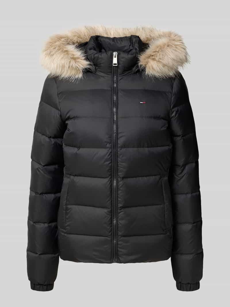 Tommy Jeans Shaped fit donsjack met logostitching