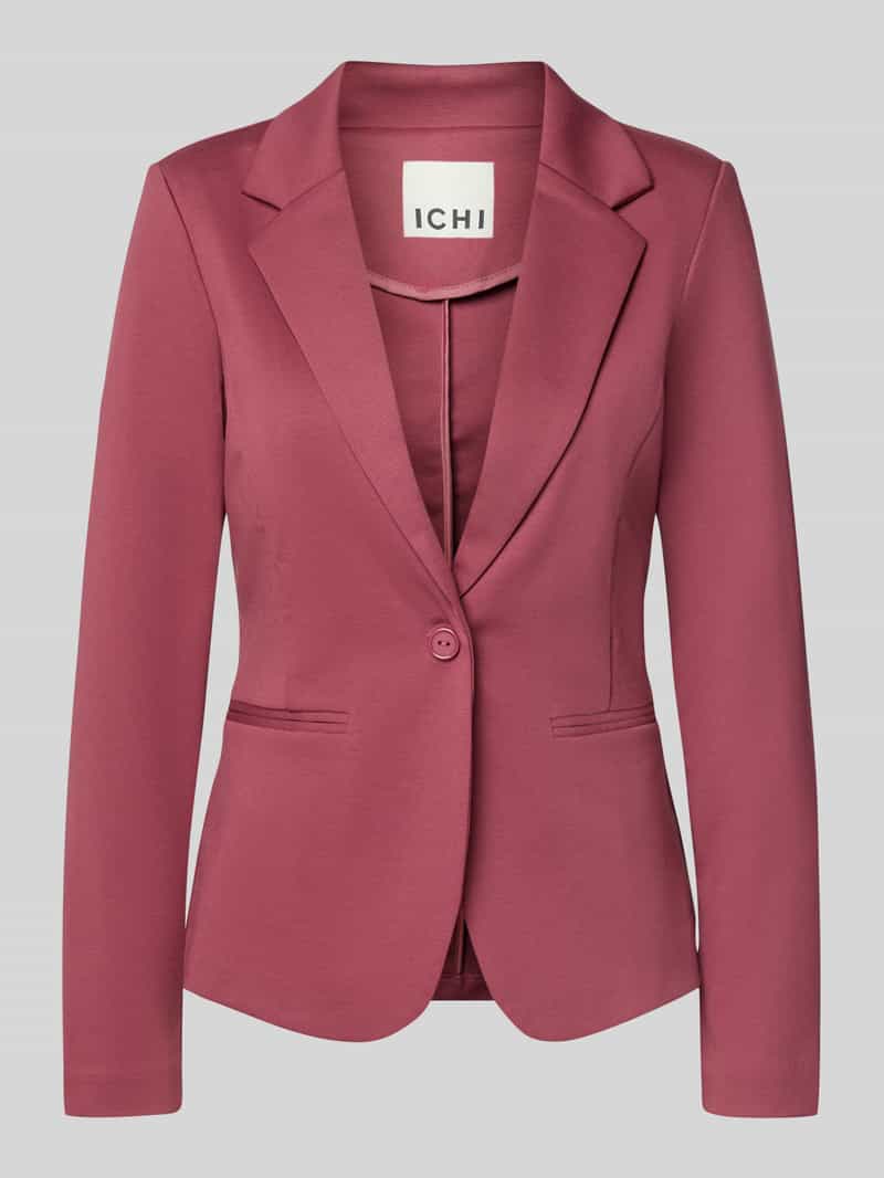 Ichi Blazer met reverskraag en strookzakken model 'KATE'