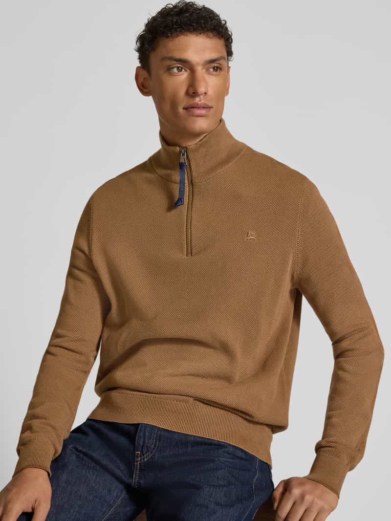 Lerros Gebreide pullover met schipperskraag