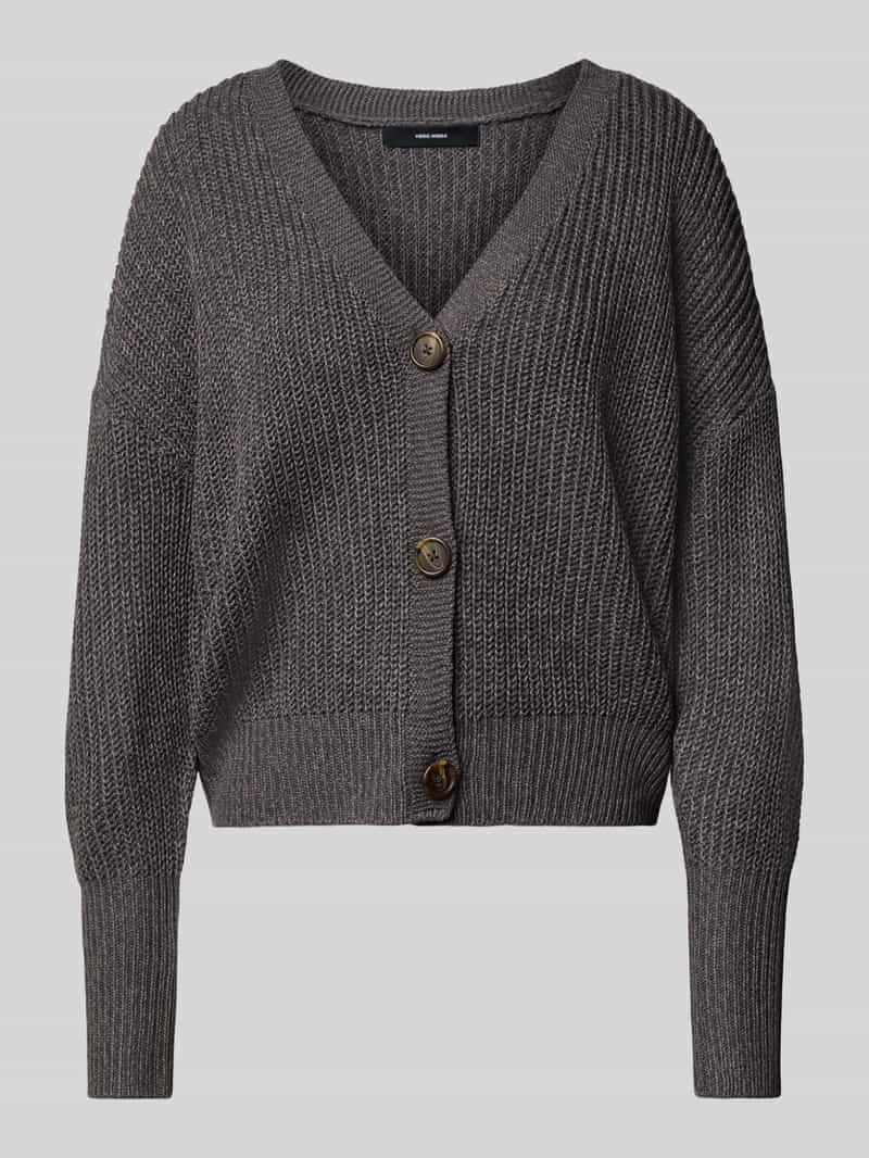 Vero Moda Vest VMLEA LS V-NECK CUFF CARDIGAN NOOS