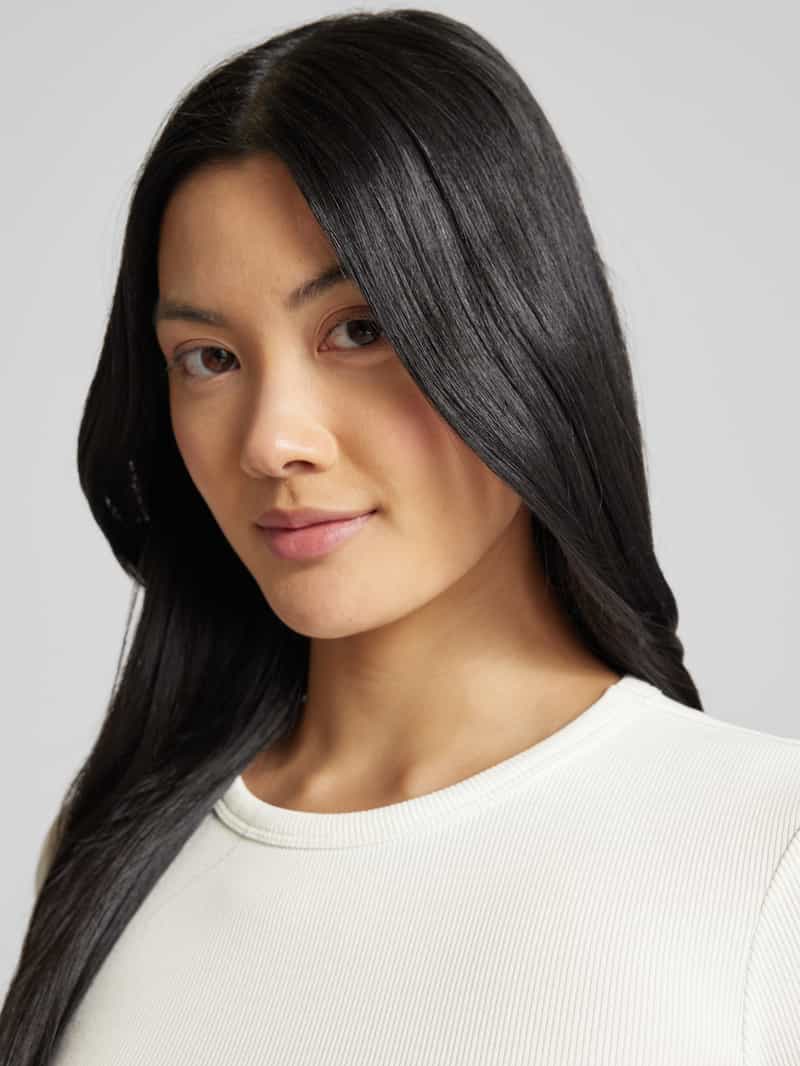 Vero Moda Slim fit shirt met lange mouwen met katoen model 'CHLOE'