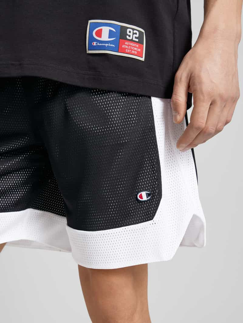 Champion Sweatshorts met labelstitching