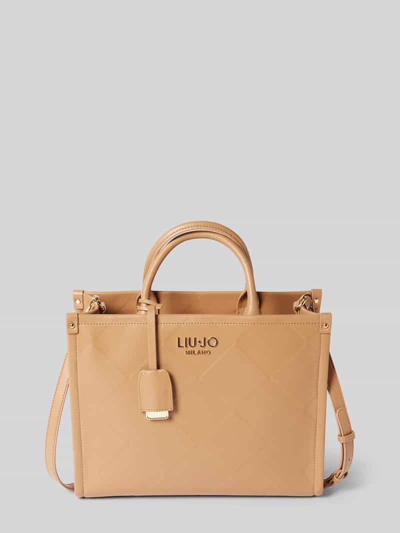 Liu Jo White Handtas met labelapplicatie model 'RIDHI'