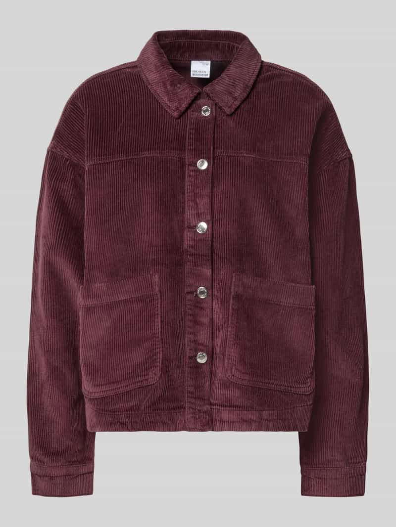 Vero Moda Loose fit overhemdjack van puur katoen model 'JAMIE'