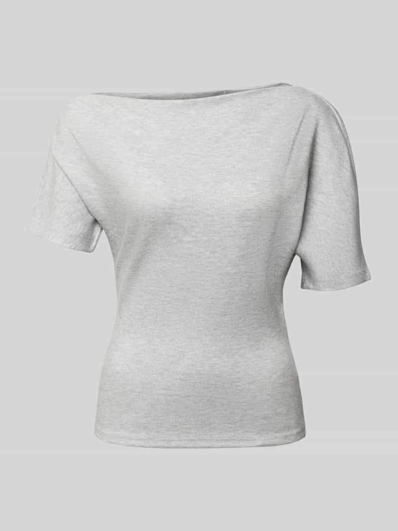 Regular fit t-shirt met viscose model 'SILLY'