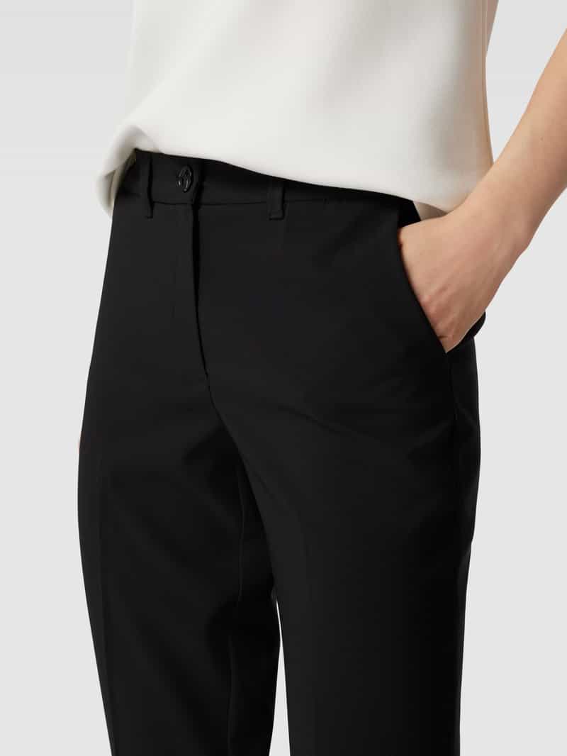 Betty Barclay Stoffen broek met persplooien