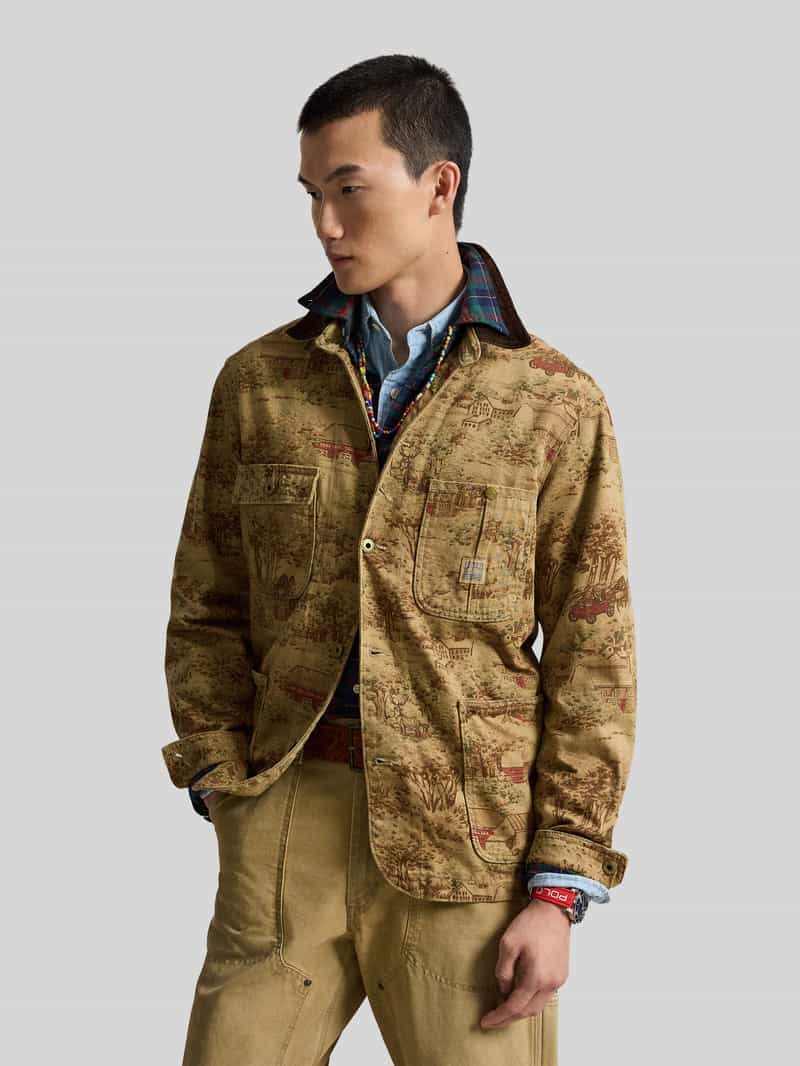 Polo Ralph Lauren Relaxed fit overhemdjack van puur katoen