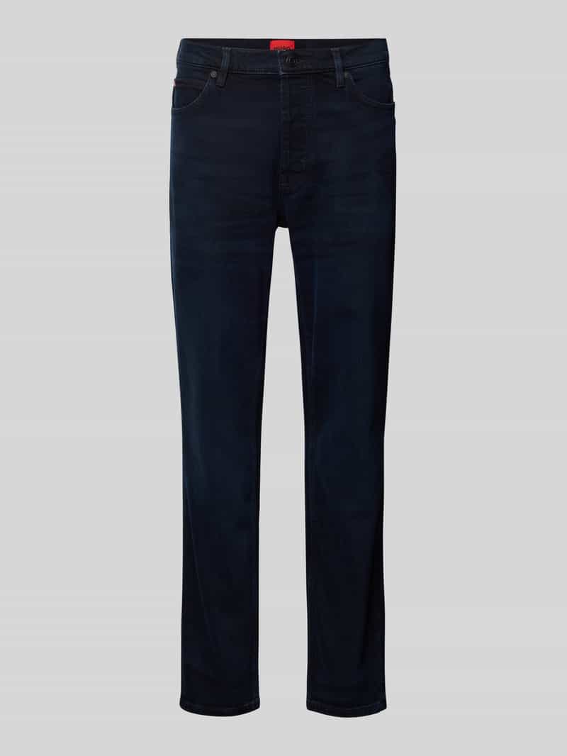 Tapered fit jeans in 5-pocketmodel