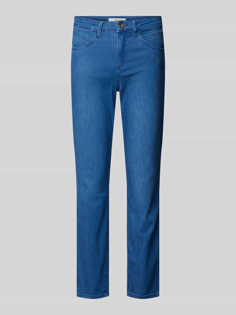 BRAX Regular fit jeans met verkort model, model 'Style. Shakira'