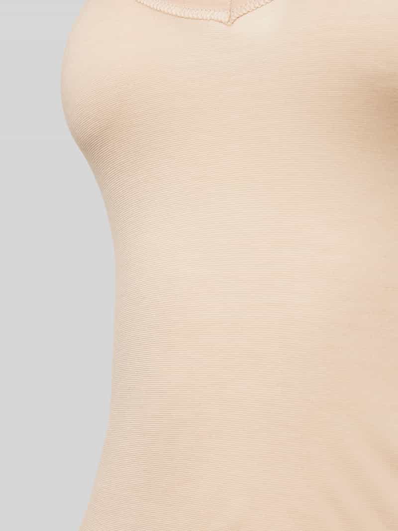 Hanro Onderjurk met afgeronde V-hals