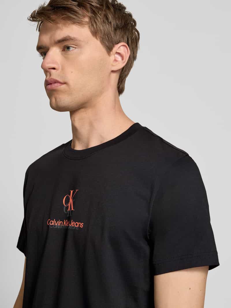 Calvin Klein Jeans T-shirt met labelprint