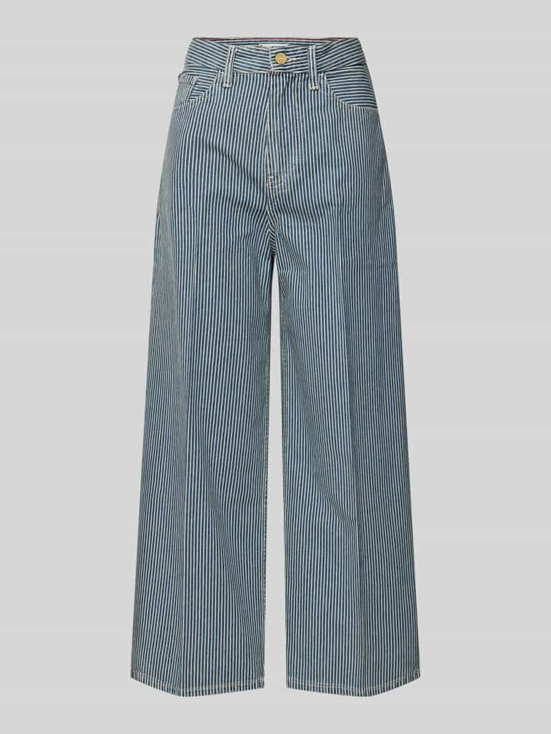 Tommy Hilfiger Wide leg jeans met all-over motief