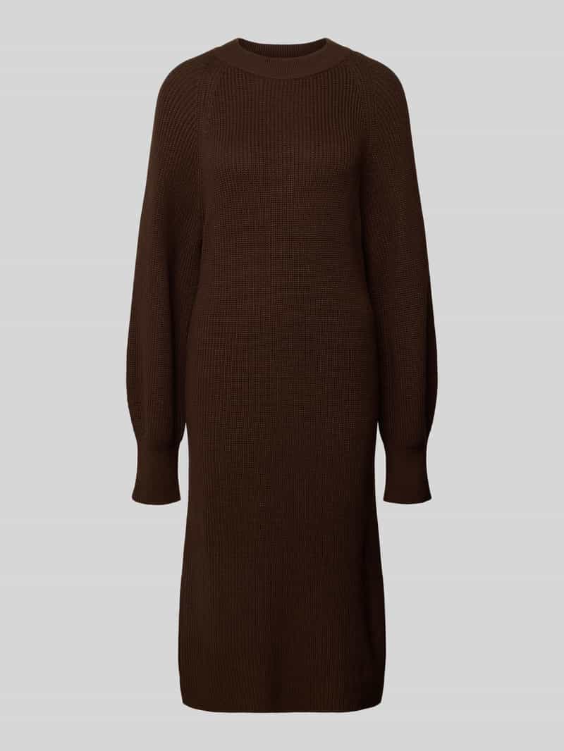 s.Oliver RED LABEL Soepele gebreide jurk van katoenmix